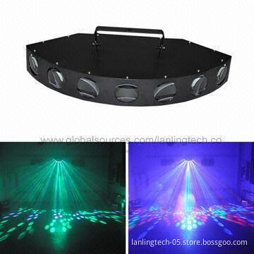 7 Lens Stage LED Light, RGBWY Effect